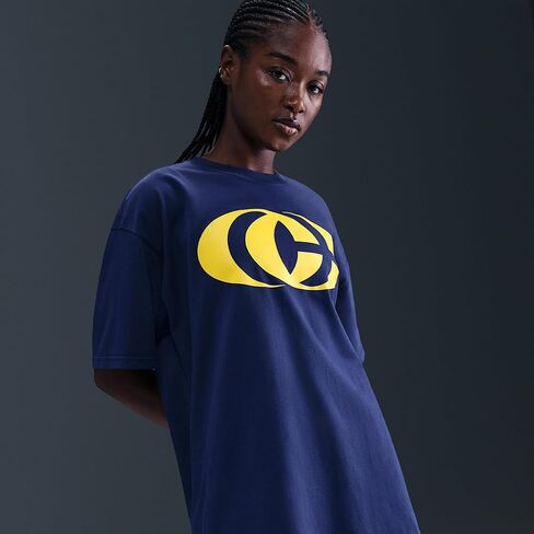 Nike Caitlin Clark Basketball T-Shirt (Midnight Navy/Amarillo) in Kuwait