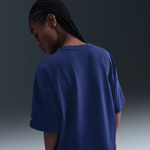 Nike Caitlin Clark Basketball T-Shirt (Midnight Navy/Amarillo) in Kuwait