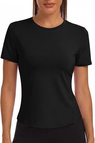 Alaroo Workout Tops for Women Short Sleeve UV Protection Athletic Shirts Running Gym Yoga Hiking Quick Dry Tshirts in Saudi Arabia