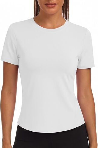 Alaroo Workout Tops for Women Short Sleeve UV Protection Athletic Shirts Running Gym Yoga Hiking Quick Dry Tshirts in Saudi Arabia