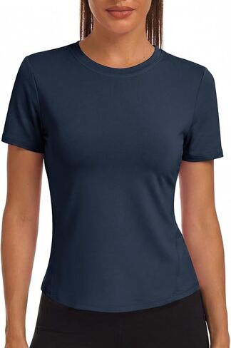 Alaroo Workout Tops for Women Short Sleeve UV Protection Athletic Shirts Running Gym Yoga Hiking Quick Dry Tshirts in Saudi Arabia