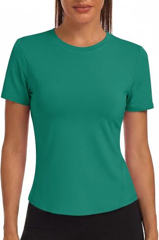 Alaroo Workout Tops for Women Short Sleeve UV Protection Athletic Shirts Running Gym Yoga Hiking Quick Dry Tshirts in Saudi Arabia