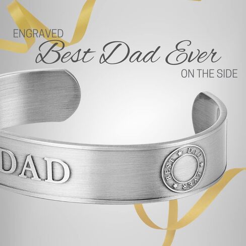 Willis Judd DAD Mens Pure Copper Adjustable Bracelet Bangle in Kuwait