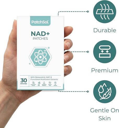 NAD Plus Patches, 30 Day Supply in Saudi Arabia