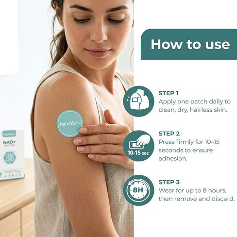 NAD Plus Patches, 30 Day Supply in Saudi Arabia