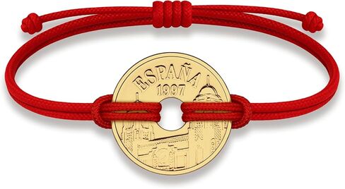 HOBBY OF KINGS Good Luck Coin Bracelet | 18k Gold Plated Wristband | Handmade Jewelry for Collectors and History Lovers in Saudi Arabia