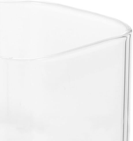 Zerodeko Glass Candle Cover Cylinder Transparent Open Flame Candle Holder Sleeve for Home Decor Wedding Banquet DIY Floral Arrangement in Saudi Arabia