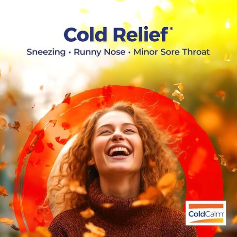 Boiron ColdCalm Tabs - 100 Count (Pack of 2) Bundle with Pen for Relief of Common Cold Symptoms Such as Sneezing, Runny Nose, Sore Throat, and Nasal Congestion - Non-Drowsy Cold Calm Meltaway Tablets in Saudi Arabia