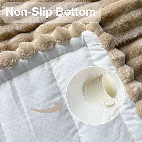 NAISI Couch Covers for Dogs Flannel Striped Furniture Protector with Thick Filling and Non-Slip Bottom Sectional Sofa Covers Washable Friendly for Pets(1pc/27.5"x 59",Dark Grey) in Saudi Arabia
