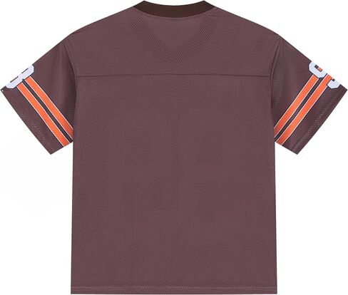 Oversized Y2k Jersey Shirt for Men Women Graphic V Neck Baggy Short Sleeve Sports Jersey Summer Streetwear Top in Saudi Arabia