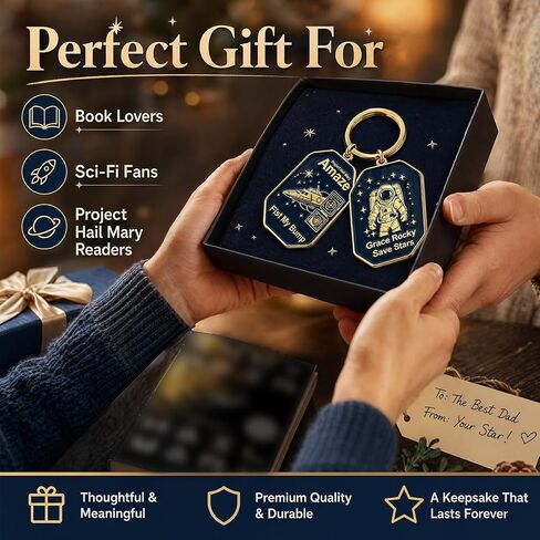 AICase لمشروع Hail Mary Merch Rocky Keychain مع رائد فضاء، متعدد الألوان المينا Grace Amaze قميص قبعة الزي ملصق ملصق هدايا بضائع قطيفة لمحبي عيد ميلاد الجدة حقيبة إكسسوارات ساحرة in Kuwait
