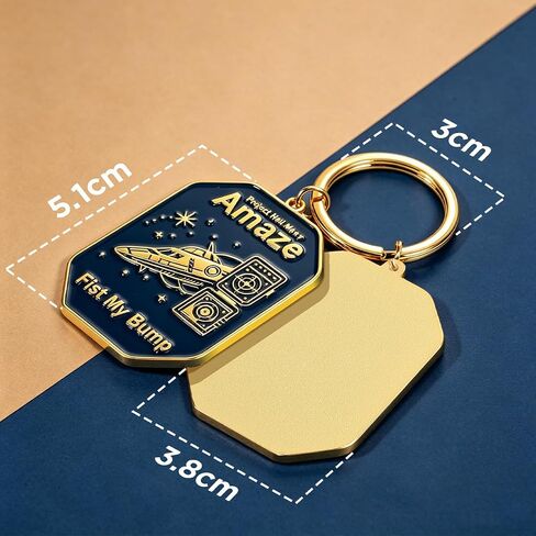 AICase لمشروع Hail Mary Merch Rocky Keychain مع رائد فضاء، متعدد الألوان المينا Grace Amaze قميص قبعة الزي ملصق ملصق هدايا بضائع قطيفة لمحبي عيد ميلاد الجدة حقيبة إكسسوارات ساحرة in Kuwait