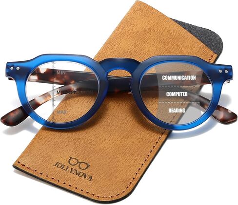 JOLLYNOVA HD7 Progressive Multifocal Reading Glasses RT95, No-Line Readers, Multi-Distance Vision, Blue Light Blocking in Saudi Arabia