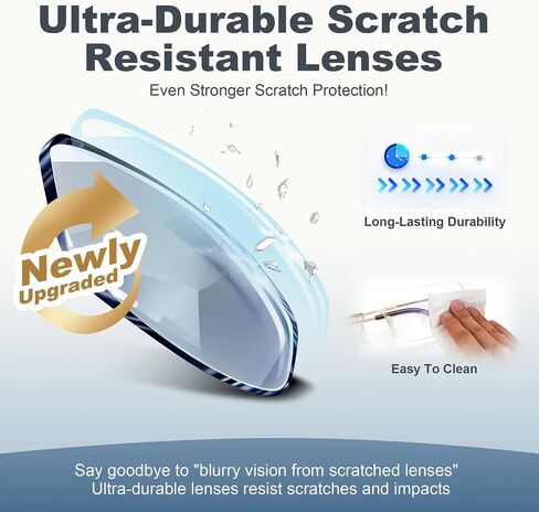 SKYOAK 2 Pack Executive Frameless Progressive Multifocus Reading Glasses for Men, Metal Rimless Blue Light Computer Readers in Saudi Arabia