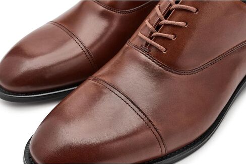 حذاء Brooks Brothers الرجالي من جلد كاسيل أكسفورد الرسمي in Kuwait