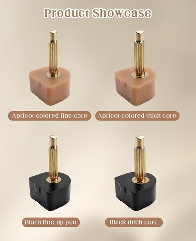 40 Pairs High Heel Tips Replacement, U Cap Style, 5 Sizes (8-12mm), 2.4mm & 3mm Metal Core, Durable Non-Slip Heel Caps for Women's Shoes, Quiet & Quick DIY Installation in Saudi Arabia