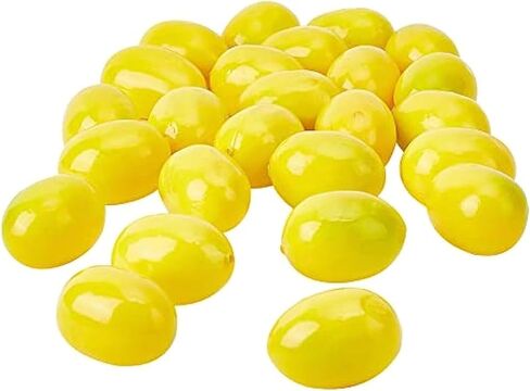20Pcs Yellow Lemon Mini Fake Lemon Fruits, Artificial Fruits, Artificial Lemon Decorative Accessories, Plastic Foam Fruits as Home Party Ornament, Ornament Supplies in Saudi Arabia