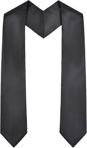 Graduation Stole Class of 2026 - Plain Satin Graduation Stoles Sash for Unisex Adults, 60" Honor Stoles in Saudi Arabia