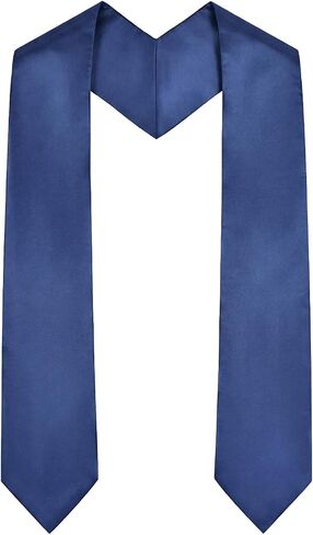 Graduation Stole Class of 2026 - Plain Satin Graduation Stoles Sash for Unisex Adults, 60" Honor Stoles in Saudi Arabia