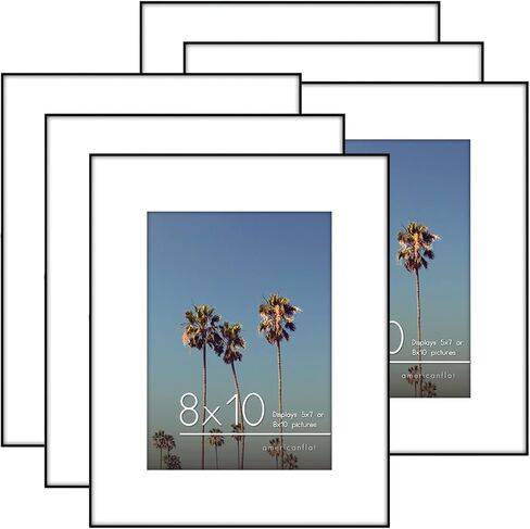 إطار صورة Americanflat تحميل أمامي مقاس 16 × 20 مع زجاج مقاوم للكسر - مجموعة من قطعتين - يُستخدم كإطار مقاس 11 × 14 مع حصيرة - مجموعة متروبوليتان - إطارات صور لعرض الحائط - أسود in Saudi Arabia
