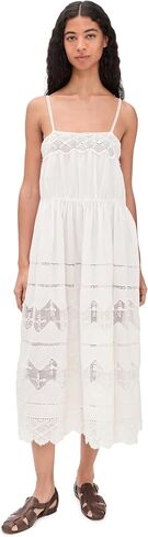 THE GREAT. Women's The Rosette Crochet Dress in Saudi Arabia