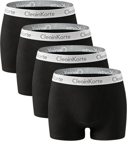 Women's Cotton Boyshorts Underwear Full Coverage Soft Boxer Briefs with Cotton Crotch Panties for Ladies 4 Pack in Saudi Arabia