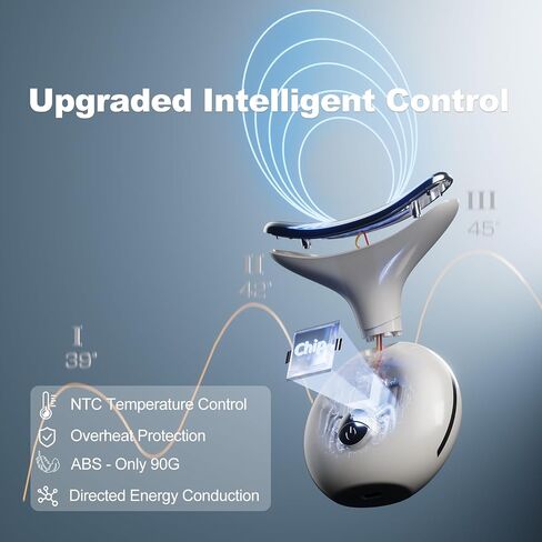 7 in 1 Face Massager Tool, Red Light Therapy for Face and Neck,Portable Face Lift Device, Neck Massager for Double Chin Reducer in Kuwait
