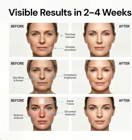 7-Color LED Red Light Therapy Face & Neck Massager - Anti-Aging Facial Sculptor with Heat, Vibration, Lifting, Firming, Timer for Visible Skin Tightening, Rechargeable At-Home Beauty Device in Saudi Arabia