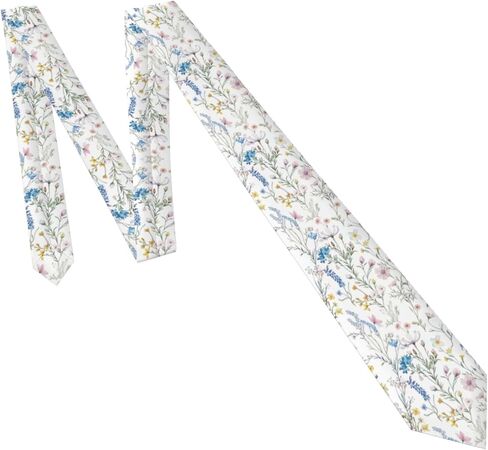 Mens Necktie Skinny Tie Cotton Floral Necktie Business And Wedding Ties For Men in Saudi Arabia