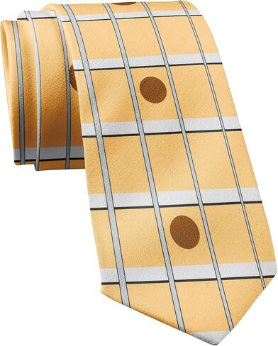 Crazy Dog T-Shirts Guitar Neck Tie Funny Sarcastic Music Novelty Necktie - Humorous Office Casual Wear in Kuwait