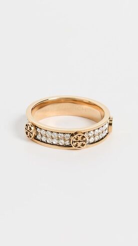 Tory Burch Women's Icon Pave Ring in Kuwait