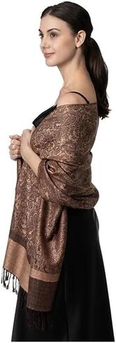 Travel Poncho Warm Scarf Women Thick Blanket WinterShawl Print Wraps Female Stoles in Kuwait