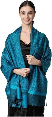 Travel Poncho Warm Scarf Women Thick Blanket WinterShawl Print Wraps Female Stoles in Kuwait