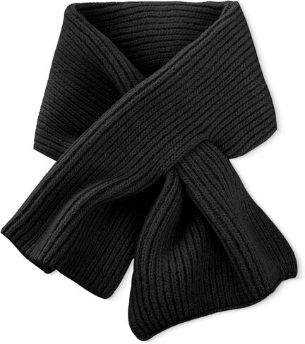 ORUIVO Effortless Knitted Wool Scarf with Thread - through Opening for Easy On and Off in Kuwait