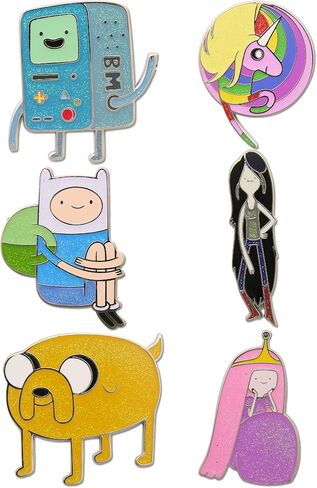Adventure Time Mystery Enamel Pin Blind Box Series, Lady Raincorn, Princess Gumball, Marceline, BMO, Finn, or Jake in Kuwait