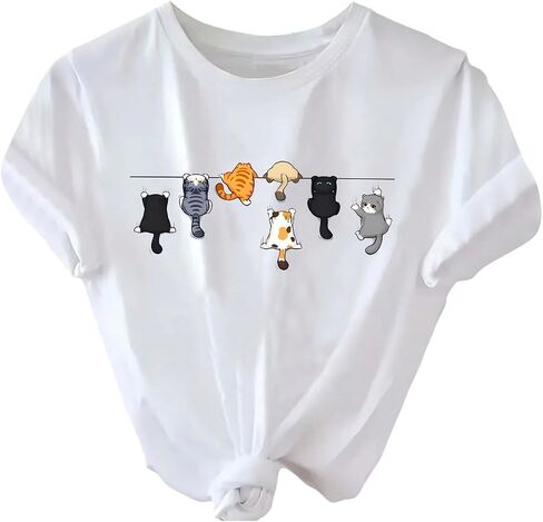SweatyRocks Women's Tomato Graphic Crew Neck T Shirts Letter Print Short Sleeve Summer Casual Tees in Saudi Arabia