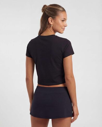 Juicy Couture Women's Cap Sleeve Crop Top Shirts – Athletic Workout, Gym, Yoga & Everyday Activewear in Kuwait