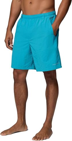 Columbia Men's PFG Backcast IV Quick Dry Swim Shorts, Ocean Teal, Medium x 8 in Kuwait