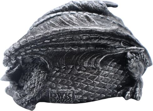 Sleeping Dragon Ashtray, Gothic Dark Fantasy Decor Acccessory for Home in Saudi Arabia
