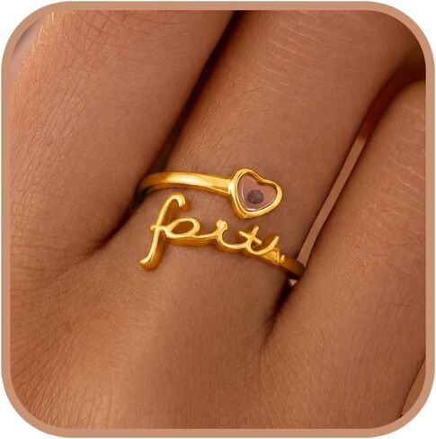 925 Sterling Silver Mustard Seed Heart Ring for Women Christian Engraved Faith Ring 14K Gold Plated Adjustable Open Ring Religious Jewelry Baptism Confirmation Christian Graduation Gifts in Saudi Arabia