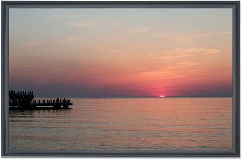 21x29 inch Picture Frame Solid Wood Black,Suitable for Panoramic Photo Frame, Posters,Painting,Group Photo,Puzzle (A23B2129) in Saudi Arabia