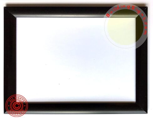 Front Load Snap Poster Frame 8.5x14 /Picture Frame 8.5x14 /Snap Frame Black, 8.5X14 Inches, Wall Mounting, Portrait and Landscape Mode, Anti-Glare, PVC Cover, Lightweight in Kuwait
