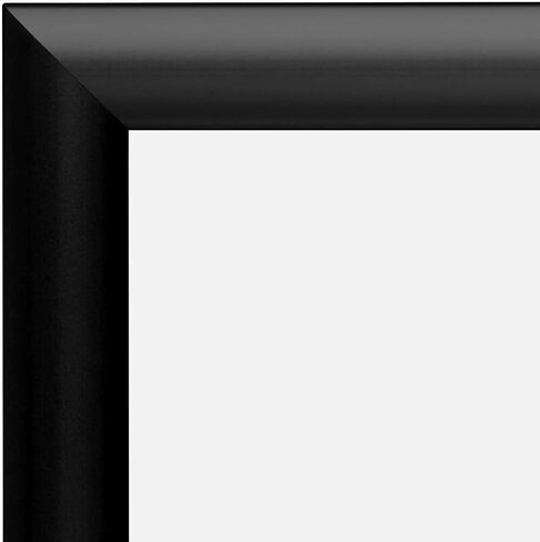 Front Load Snap Poster Frame 8.5x14 /Picture Frame 8.5x14 /Snap Frame Black, 8.5X14 Inches, Wall Mounting, Portrait and Landscape Mode, Anti-Glare, PVC Cover, Lightweight in Kuwait