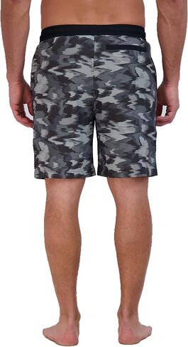 Eddie Bauer Men's SPF 50+ Volley Swim Trunk 8" Inseam Comes with Comfort Liner - Ultimate Comfort & Stretch in Kuwait