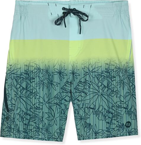 Eddie Bauer Men's SPF 50+ Volley Swim Trunk 8" Inseam Comes with Comfort Liner - Ultimate Comfort & Stretch in Saudi Arabia