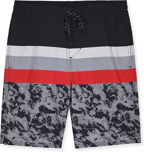 Eddie Bauer Men's SPF 50+ Volley Swim Trunk 8" Inseam Comes with Comfort Liner - Ultimate Comfort & Stretch in Kuwait