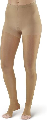 Ames Walker AW Style 268 Signature Sheers 20-30 mmHg Firm Compression Open Toe Pantyhose in Kuwait