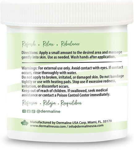 DERMALINE Arnica 3 in 1 Ointment 5 OZ, Eucalyptus, Tea Tree Oil, Vitamin E in Saudi Arabia