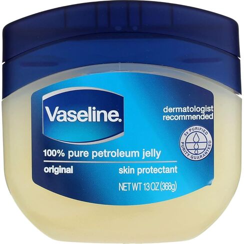 Vaseline Healing Jelly For Dry Skin and Eczema Relief Original 100% Pure Petroleum Jelly 1.75 Ounce (Pack of 10) in Saudi Arabia