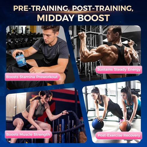 Creatine Monohydrate Gummies Complex 5000MG, 6X Energy & Muscle Support Pre-Workout Supplements for Women & Men, Enhance Strength, Advanced Formula Creatine, L-Taurine, B12, B6, Sugar Free, 120pcs in Saudi Arabia